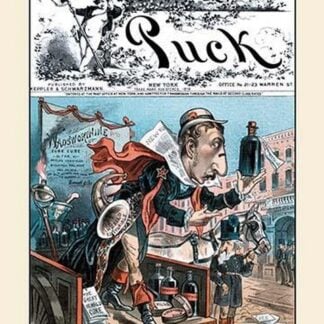 Puck Magazine: The Great American Quack by Bernhard Gillam