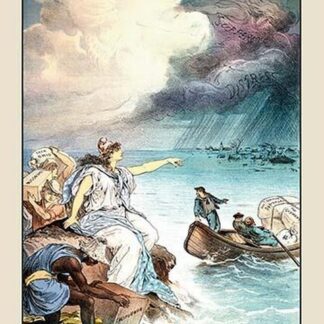 Puck Magazine: The Great Floods of 1883 by Joseph Keppler