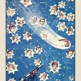 Puck Magazine: The Histrionic and Lyric Firmament by Joseph Keppler