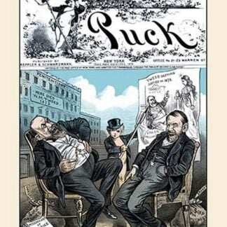 Puck Magazine: The Merry Star Routers by Bernhard Gillam