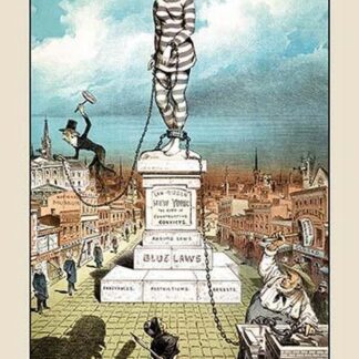 Puck Magazine: The National Metropolis by Joseph Keppler