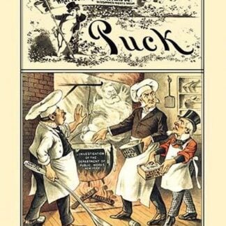 Puck Magazine: 'Too Many Cooks Spoil the Broth' by Frederick Burr Opper