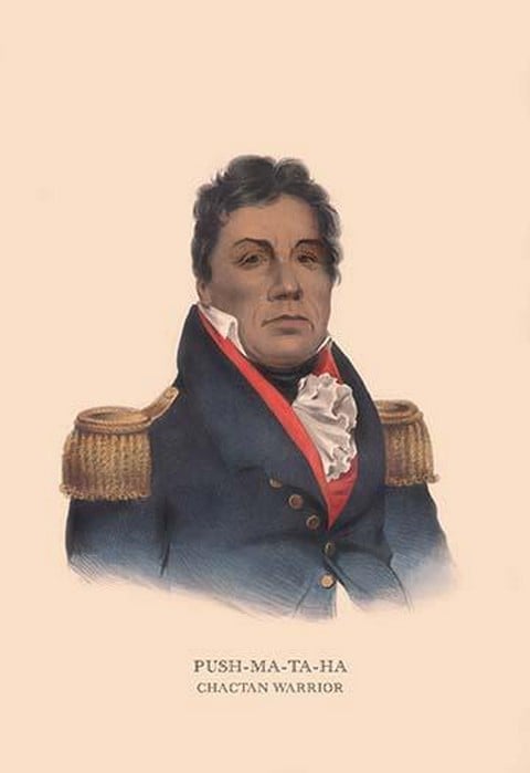 Push-Ma-Ta-Ha (Chactan Warrior) by Mckenney & Hall