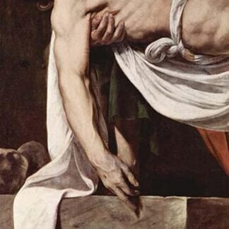 Putting Christ in the tomb by Caravaggio