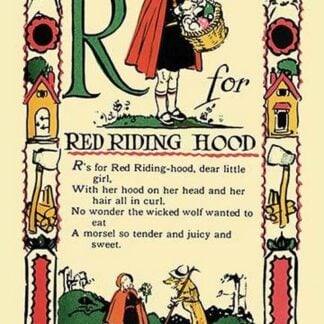 R for Red Riding Hood by Tony Sarg