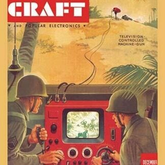 Radio Craft: Television-Controlled Machine Gun by Radcraft