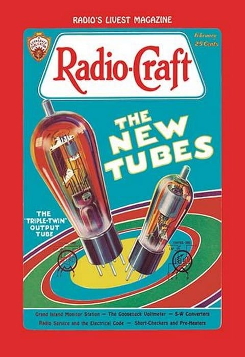 Radio Craft: The Triple-Twin Output Tube by Radcraft