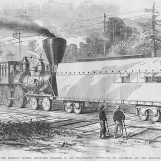 Railroad Battery Protects Workmen by Frank Leslie