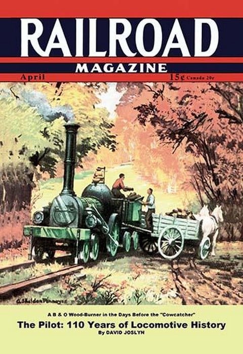 Railroad Magazine: A B&O Wood-Burner