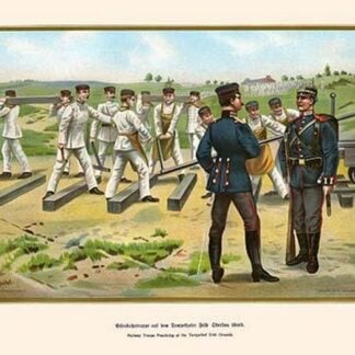 Railway Troops Drilling on the Templehof Grounds by G. Arnold