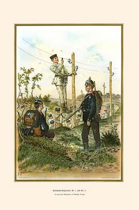 Railway Troops of the 1st & 2nd Regiments by G. Arnold