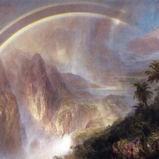 Rainy season in the tropics by Frederic Edwin Church