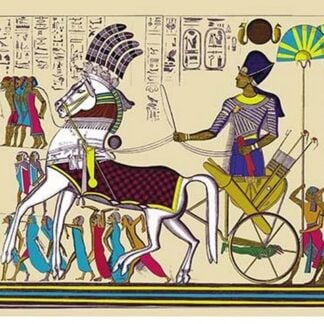 Ramses III Returning with his Prisoners by John Gardner Wilkinson