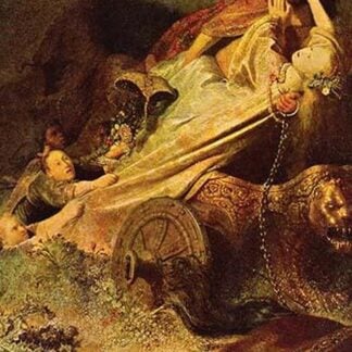 Rape of the Proserpina by Rembrandt Van Rijn