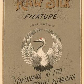 Raw Silk Filature Round Stork Chop