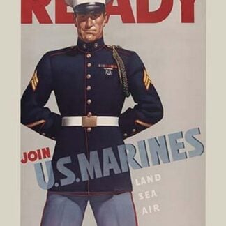 Ready - - Join U.S. Marines by Sundblom