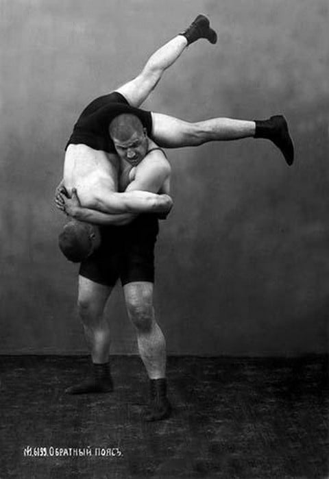 Ready to Drop: Russian Wrestlers