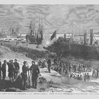 Recapture of Baton Rouge by Frank Leslie