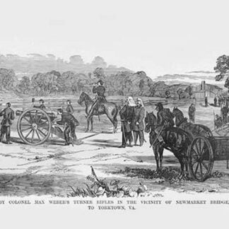 Reconnaissance by Colonel Weber's Turner's Rifles by Frank Leslie