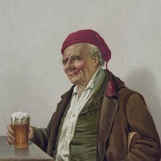 Red Cap Beer by American Litho.