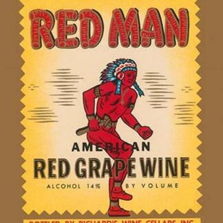 Red Man American Red Grape Wine