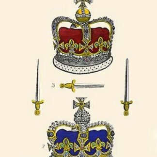 Regalia of England - Crowns by Hugh Clark