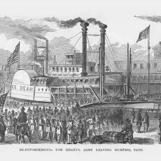 Reinforcements for Grant's Army Leaving Memphis