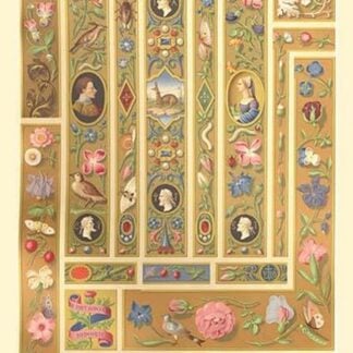 Renaissance Border Designs by Auguste Racinet