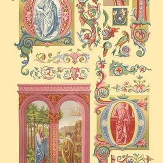 Renaissance Design with Figures by Auguste Racinet