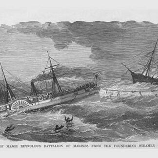 Rescue of the Steamer 'Governor' by Frank Leslie