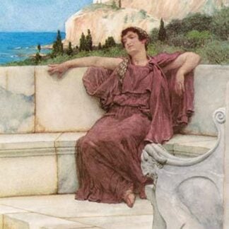 Resting Female by Sir Lawrence Alma-Tadema