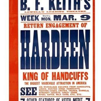 Return engagement of Hardeen