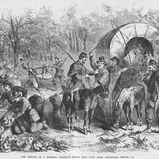 Return of a Foraging Party by Frank Leslie