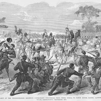 Return of the Foraging Party by Frank Leslie