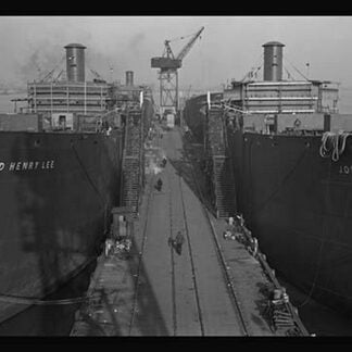 Richard Henry Lee and Sister Ship by Alfred T. Palmer