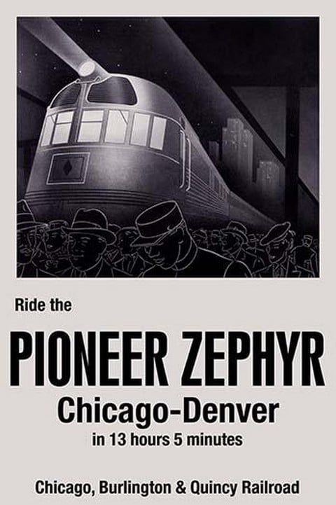Ride the Pioneer Zephyr by Paris Pierce