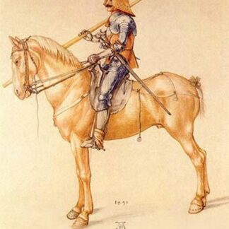 Rider in the armor by Albrecht Durer