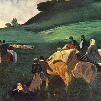 Riders in the Landscape by Edgar Degas