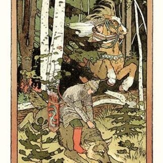 Riding the Wolf by Ivan Bilibin