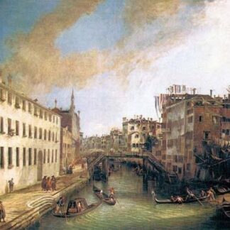River of Mendicanti by Canaletto