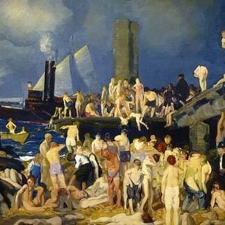 Riverfront by George Bellows