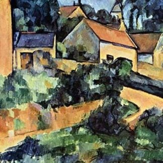 Road Curve in Montgerout by Paul Cezanne