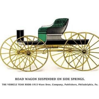Road Wagon Suspended on Side Springs