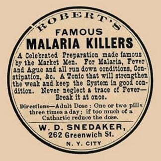 Robert's Famous Malaria Killers