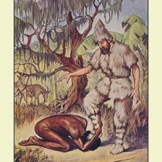 Robinson Crusoe: He Lays His Head Flat on the Ground by Milo Winter