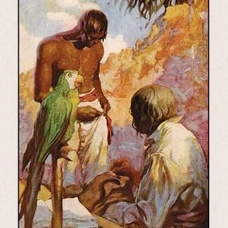 Robinson Crusoe: I Made Friday a Jacket of Goat Skin by Frank Goodwin