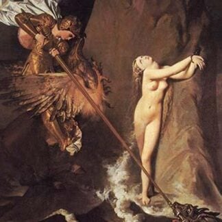 Roger Delivering Angelica by Jean-Auguste-Dominique Ingres