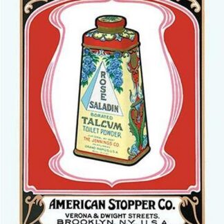 Rose Saladin Talcum Powder