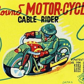 Round Motor-cycle Cable Rider