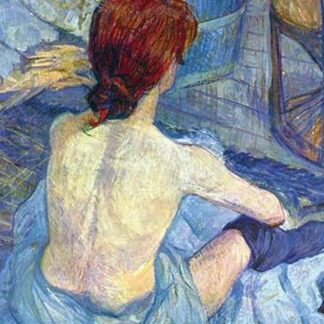 Rousse (La Toilette) by Henri de Toulouse-Lautrec